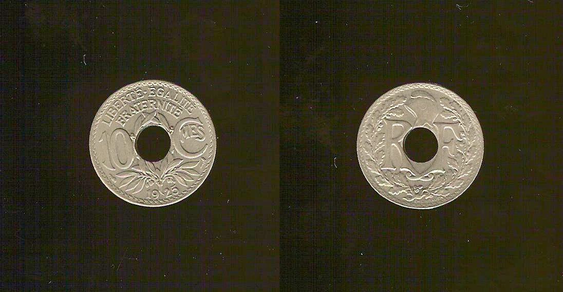 10 centimes Lindauer 1925 SPL